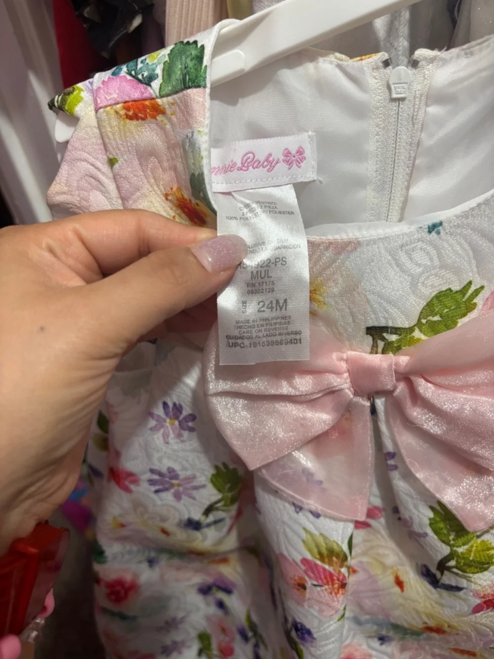 Bonnie Baby adorable white